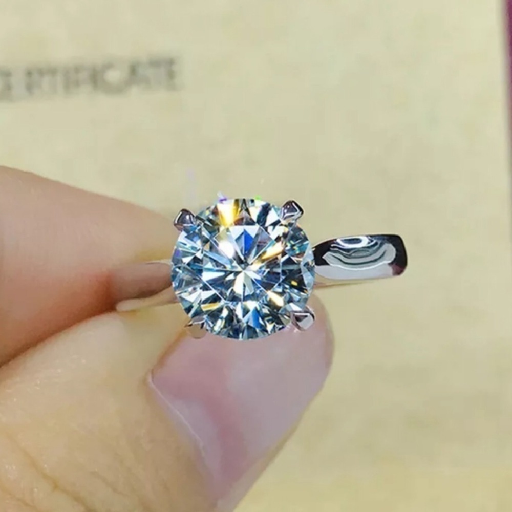 2ct WG Diamond Solitaire Engagement Wedding Ring NEW
